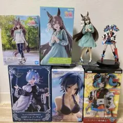 美少女フィギュア　5体セット　リゼロ ウマ娘 FGO デレマス