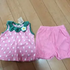 クロッサンスベベ いちご柄セット 80