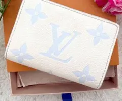 【新品】ルイ・ヴィトン アンプラント限定品 クレア二つ折り財布