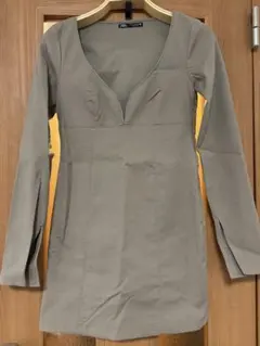 【ZARA】長袖ミニワンピース
