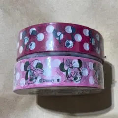 未使用 2個セット ミニーマウス　ディズニー ラッピングテープ 廃盤 レア