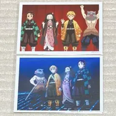 鬼滅の刃　柱合会議・蝶屋敷　遊郭　場面写ブロマイド　炭治郎　禰豆子　善逸　伊之助