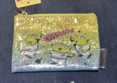 新品　Disney エイリアン　キラキラポーチ