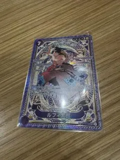 ワンピースカード　神速の拳　ルフィ太郎 SR SP