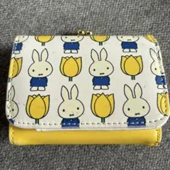 ミッフィー 三つ折り財布 イエローのサムネイル