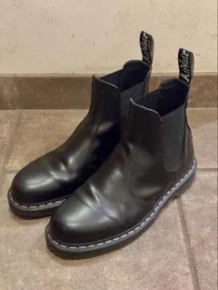 Dr.Martens ホワイトステッチ　チェルシーブーツ