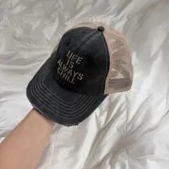 正規品／新品 OFF! メッシュキャップ BLACK FLAG キースモリス - メルカリ