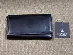 LANVIN レザー キーケース 黒のサムネイル
