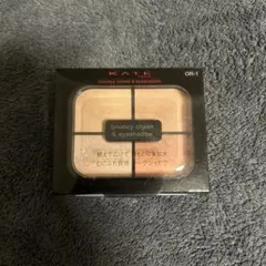 【新作】KATE　バウンシーチークシャドウ　OR-1 パウダリーアプリコット