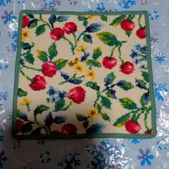 フェイラー ラブラリー チェリー ハンカチ