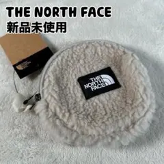 新品 ザノースフェイス ホワイトレーベル ポーチ フリース 韓国限定 クリーム