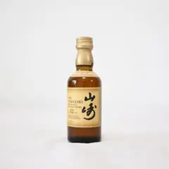 サントリー 山崎12年 50ml 旧ボトル 金キャップ 旧ラベル 未開封