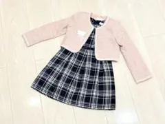 卒園 入学 フォーマルワンピース ジャケットセット 120