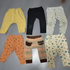 80〜90cm ズボン　まとめ6点セット