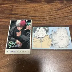 僕のヒーローアカデミア 原画展 メモリアルコレクション 轟焦凍　轟燈矢