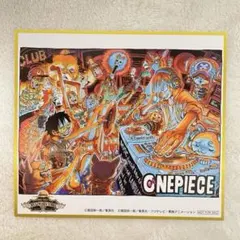 ワンピース 麦わらストア 特典 ミニ色紙風イラストカード