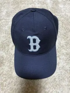 美品】MLB Korea ボストン・レッドソックス キャップ ネイビー - メルカリ