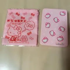 Hello Kitty 小物入れ ケース＆ミニ巾着（おまけ）