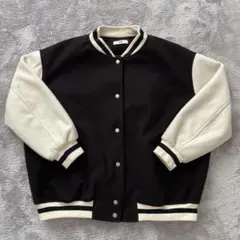 WEGO ブラック/ホワイト スタジャン Fサイズ