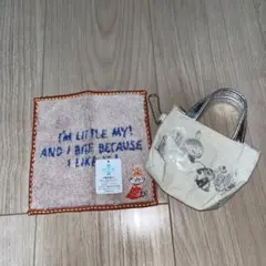 ムーミン リトルミィ ミニタオル ミニトートバッグセット
