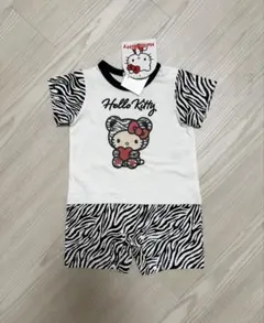 Hello Kitty ゼブラ柄 ロンパース 80cm 新品