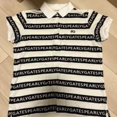 PEARLY GATES ストライプポロシャツ サイズ1