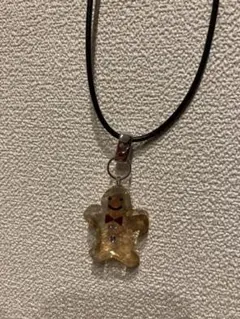 スワロフスキー　ジンジャーマン　ネックレス　ペンダント（箱なし、購入証明書付き）