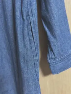 デニムシャツドレス