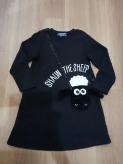 子供用　長袖　ワンピース　ひつじのショーン　120