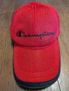 Champion キッズ キャップ レッド
