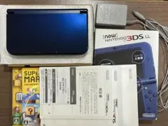 Newニンテンドー3DS LL メタリックブルー　美品