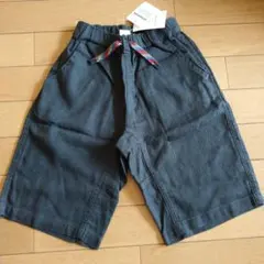 ブランシェス ダークグレー 綿100% ハーフパンツ 140cm