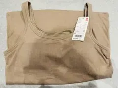 ユニクロ　エアリズムコットンリブブラタンクトップ