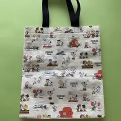PEANUTS エコバッグ Friends are Forever 不織布