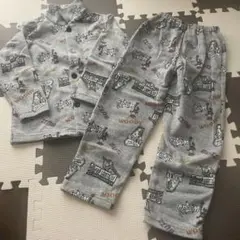 キッズ服 パジャマ 120cm 上下セット 寝巻き 長袖 長ズボン ディズニー服