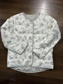 花柄 中綿ジャケット 130cm
