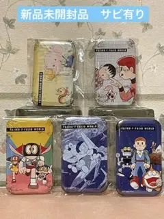 藤子・F・不二雄の世界展　缶バッジ5種セット ドラえもん　パーマン他　新品未開封