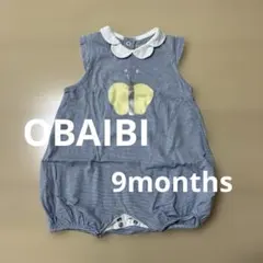 OBAIBI ロンパース 蝶々モチーフ 71cmのサムネイル