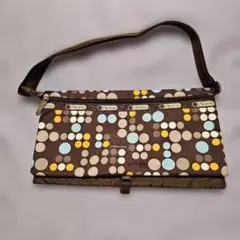 LeSportsac ドット柄 ショルダーバッグ