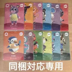 専用　どうぶつの森　amiibo第5弾カード　住民12枚セット
