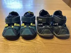 IFME × BREEZE ベビーサンダル 水陸両用 2足セット　サイズ13.0