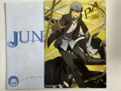 ペルソナ4 クリアプレート 鳴上悠 イザナギ ジャンボカードダス 箔押し