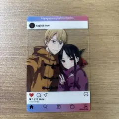 かぐや様は告らせたい　白銀御行　四宮かぐや　チェキ風クリアカード　映画特典