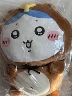 ちいかわたぬきだもんくじ A賞:ドデカたぬきぬいぐるみ 　　ハチワレ