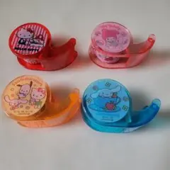 サンリオキャラクターズ マスキングテープカッター 4種セットのサムネイル