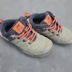 New Balance キッズ スニーカー オリーブ/グレー