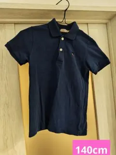 DOUBLE.B　Mikihouse　ポロシャツ　140cm　ネイビー