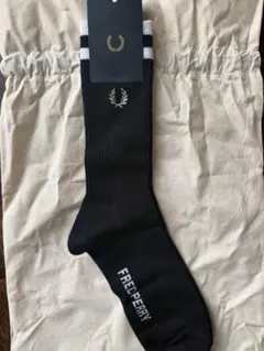 FRED PERRY ソックス ブラック