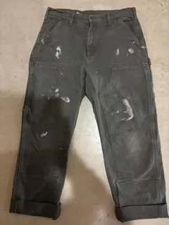 最高級　USA製 Carhartt ダブルニー グランジ　ボロ 00s Carhartt ダブルニー USA製 ボロ グランジ カーハート - メルカリ