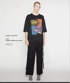 SHAREEF 2020SS グラフィックTシャツ ブラックのサムネイル
